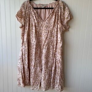 Loft feminine shift dress